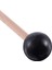 10PCS Yumuşak Kauçuk Kafa Çubukları Ahşap Sap Çan Tokançıları Glockenspiel Ksilofon Bell Müzik Enstrümanları Parçalar Siyah (Yurt Dışından) 4