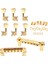 GB Lp Tarzı Elektro Gitar Için Bir Set Gold String Saddle Tundle-O-Matic Köprüsü ve Kuyruk Yayını (Yurt Dışından) 1