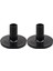 6pcs Trampet Sessiz Pad Davul Damper Jel Padleri ve 8pcs Drum Zil Kolları 38X26MM Raf Davul Kiti Siyah (Yurt Dışından) 5