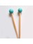 6pcs Yumuşak Kauçuk Kafa Çubukları Ahşap Sap Çan Tokançıları Glockenspiel Ksilofon Bell Müzik Aletleri Parçalar Yeşil (Yurt Dışından) 3
