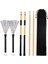 6 Adet Caz Drumsticks Set 5A Drambalıklar Çocuklar Yetişkinler Rock Band Için Geri Çekilebilir Davul Tel Fırçaları (Yurt Dışından) 1