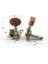 40X 20R20L Metal Ukulele Kilitleme Dize Tuner Gitar Ayarlama Peg Makinesi Başkan Kahverengi Kafa Takımları (Yurt Dışından) 3