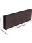 4 Adet Siyah Abanoz Kereste Ahşap Ahşap Saplı Tabak Müzik Aletleri Diy Araçları 3/8 Inç x 1 5 Inç x 5 Inç (Yurt Dışından) 4