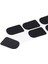 48PCS Klarnet/soprano Saksafon Saksafeti Yamalar Yastıklar Yastıklar Siyah --- 0 8mm (Yurt Dışından) 3