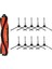 2 Robot Süpürge Için Rulo Ana Yan Fırça Yedek Parça Yedek Aksesuarlar (Yurt Dışından) 1