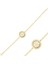 925 Ayar Gümüş Gold Kar Tanesi Bileklik T5127 (599599) 1