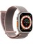 Apple Watch Se 3 44MM Hasırlı Kordon Woven Rose Gold 1