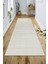 Modern Geometrik Tasarımlı Jüt Dokuma Loop Sisal Krem Renk Halı 1