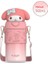 Karikatür Çocuk Su Isıtıcısı Paslanmaz Çelik Termos Bardak Kuromi Çocuk Ilkokul Öğrencisi Kız Su Bardağı Pipetli (Yurt Dışından) 1