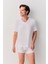 Erkek Modal V Yaka T-Shirt 2