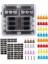 12V Sigorta Bloğu LED Uyarı Korumalı Kapaklı Sigorta Paneli-6 Devre (Yurt Dışından) 1