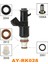 8set Yakıt Enjektör Onarım Kitleri 16450 Rca A01 Honda Accord Odyssey Acura 2003-2013 Nozulun Değiştirilmesi 16450PPAA01 (Yurt Dışından) 4