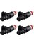 4pcs Honda Civic Için Yakıt Enjektör Nozul 2006-2011 Fit 2009-2013 1.8l 16450-RNA-A01 16450RNAA01 (Yurt Dışından) 3
