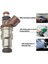4pcs Toyota Için Yeni Yakıt Enjektör Nozul 4runner T100 Tacoma 2.7l-L4 Prado Hiace Rch 3rz-Fe 2.7l 23209-79095 23250-75050 (Yurt Dışından) 4