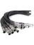Mercedes Için 12PCS Benz C E Sınıfı W220 W211 W463 Ateşleme Kablo Buji Teli 1121500118 (Yurt Dışından) 4