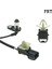 4pcs Abs Tekerlek Hız Sensörü 46705 4670B006 4670B007 4670B008 Mitsubishi Pafero Montero Sport Strada Triton (Yurt Dışından) 4