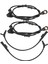 Set (4pcs) Mercedes-Benz Için Ön Arka Abs Tekerlek Hız Sensörü W164 ML350 ML320 GL350 GL450 R350 1645400717+1645400917 (Yurt Dışından) 3