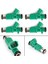 Yakıt Enjektörü 01F023 1984G0 9655833580 Citroen C3 C2 Için Peugeot 206 207 1007 1007 Ikiper, 4pcs (Yurt Dışından) 3