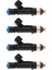 4pcs Yakıt Enjektörleri Nozul 0280158205 55577580 Buick Chevrolet 2011-2016 1.4l Için 55565970 (Yurt Dışından) 3