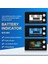 LCD Sıvı Kristal 8-100V Voltmetre Pil Araç Güç Algılama Dijital Lityum Pil Kapasite Ekran Modülü, A (Yurt Dışından) 5