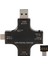 2 Aradan 1 Tip C USB Test Cihazı Renkli Ekran LCD Dijital Multimetre, USB C Voltaj Akım Voltmetre Amper Voltmetre Dedektörü (Yurt Dışından) 1