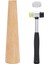 3pcs Ahşap Bilezik Mandrel Aracı, Bileklik Şekillendirici Sizer Ölçüm Aracı Kitleri Kucak Mücevher Yapımı Için Kauçuk Takı Çekiç (Yurt Dışından) 1