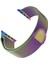 Apple Watch Se 3 40MM Kordon Luxe Metal Twist Iridescent 1