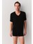 Erkek Modal V Yaka T-Shirt 1