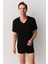 Erkek Modal V Yaka T-Shirt 3