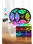 Zeroshop 5 Metre Şerit LED Rgb Işıklı Kumandalı Güç Adaptörü Her Ortama Uygun 5