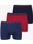 Erkek 3'lü Pamuklu Likralı Boxer 5