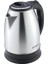 Gri Çelik Su Isıtıcı Kettle 1500W, Hızlı ve Pratik Kullanım 1