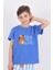 Erkek Çocuk Kısa Kollu Pamuklu Hayvan Desenli Pijama Takımı 9