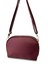 Parlak Siyah Çapraz Kullanıma Uygun Omuz Çantası Bordo 2