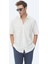 Beyaz Oversize Fit Casual %100 Pamuk Gömlek 6