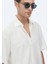 Beyaz Oversize Fit Casual %100 Pamuk Gömlek 10