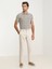 Bej Dokuma Slim Fit Casual Pamuk Karışımlı Pantolon 8