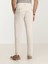 Bej Dokuma Slim Fit Casual Pamuk Karışımlı Pantolon 10