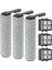 Tineco Floor One S5/floor One S5 Pro Kablosuz Islak Kuru Elektrikli Süpürge Parçaları 3 Hepa Filtre ve 3 Fırça Silindiri Içerir (Yurt Dışından) 1