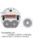 Dreame L10 Ultra / L10S Pro Ultra / L10S Pro Ultra / L20 Ultra Robot Süpürge ile Uyumlu Yedek Paspas Pedleri (Yurt Dışından) 2