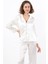 Pierre Cardin Kadın Biyeli Saten Pijama Takımı 6