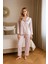 Pierre Cardin Kadın Biyeli Saten Pijama Takımı 9