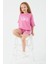 Sweet Pink Pembe Kız Çocuk Şort Takım 6