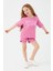 Sweet Pink Pembe Kız Çocuk Şort Takım 8