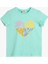 Yeşil Kız Çocuk T-Shirt 4SKG10115AK 2