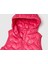Kız Bebek Fuşya Simli Logo Işlemeli Kapüşonlu Yelek 3