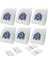Miele S2, S5, S8, Classic C1, C2, C3 Serisi Elektrikli Süpürgeler Için 6 Adet Yedek Air Clean 3D Toz Torbası Filtreleri (Yurt Dışından) 1