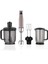 Bej 10 Parça Çok Fonksiyonlu Mutfak Robotu, 500+ Ml, 2 Yıl, Paslanmaz Çelik 3