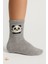 Sevimli Panda Figürlü Çocuk Çorap Pamuklu Günlük ve Okul Çorabı Kız ve Erkek Çocuk Panda Çorap 2