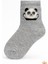 Sevimli Panda Figürlü Çocuk Çorap Pamuklu Günlük ve Okul Çorabı Kız ve Erkek Çocuk Panda Çorap 3